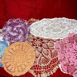 Hand Crocheted Doilies